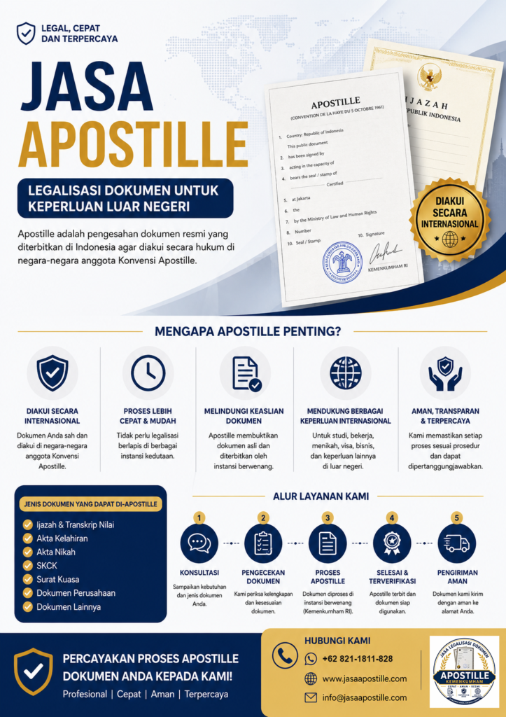 Mengapa Apostille Dokumen Penting Mengapa Apostille Dokumen Penting