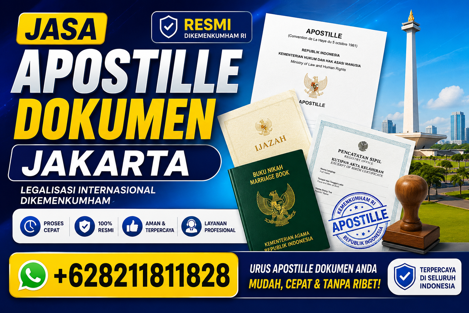 Jasa Apostille Dokumen Jakarta