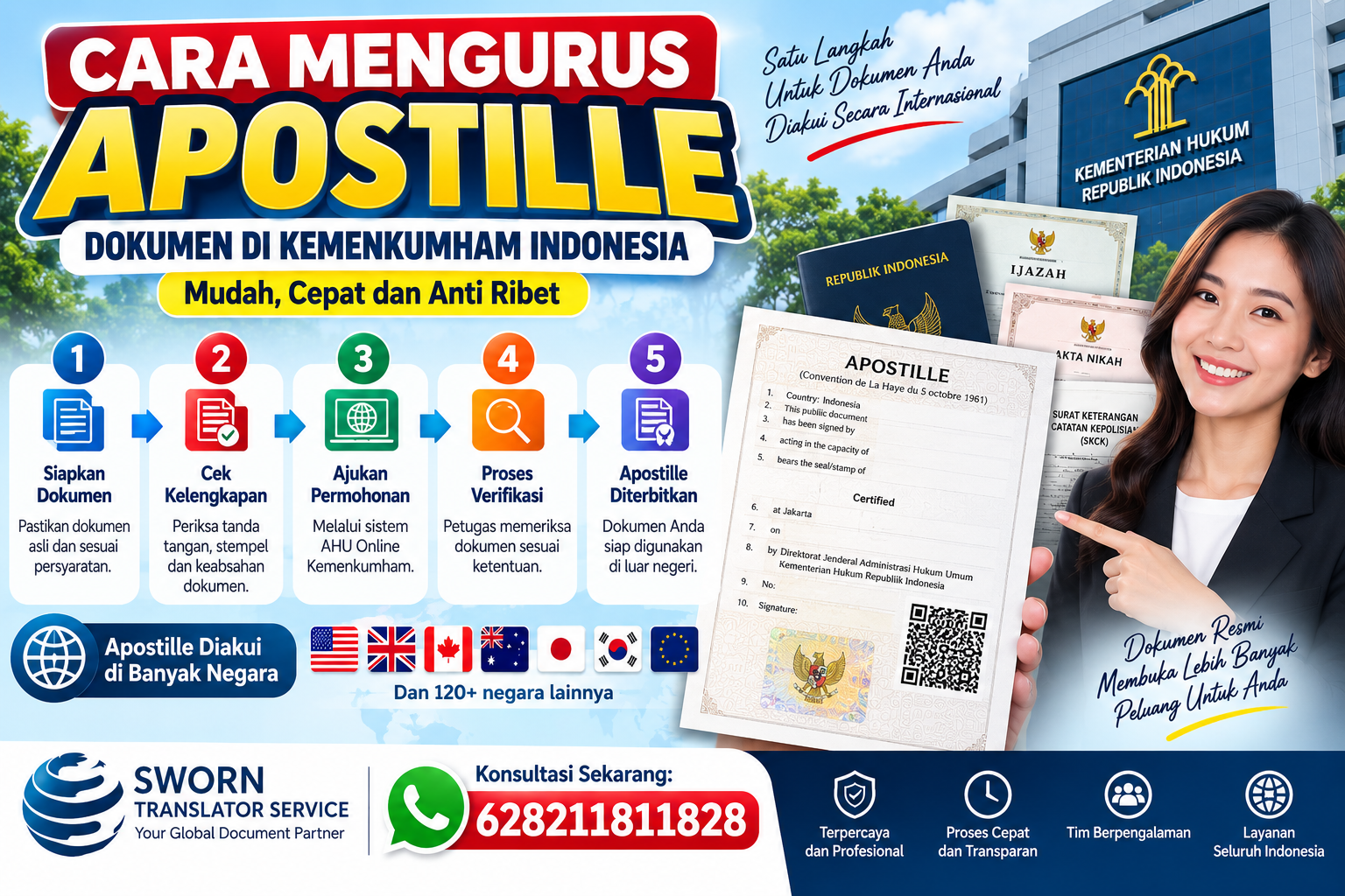 Cara Mengurus Apostille Dokumen