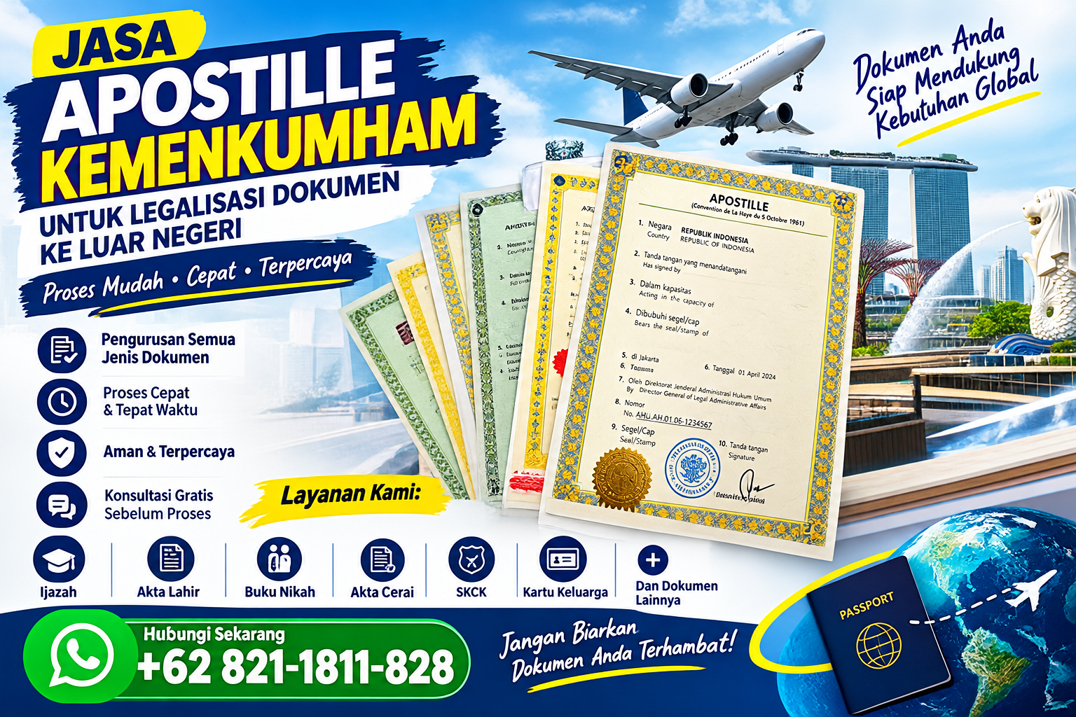 Jasa Apostille Kemenk